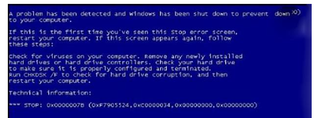 电脑一开机就蓝屏怎么解决？电脑开机蓝屏修复方法