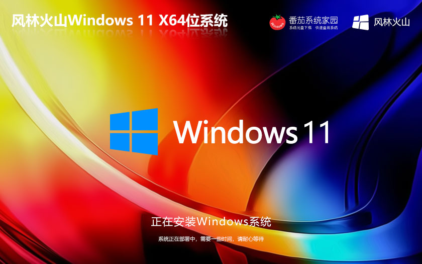 风林火山64位重装版 win11游戏版下载 官网镜像 笔记本专用下载
