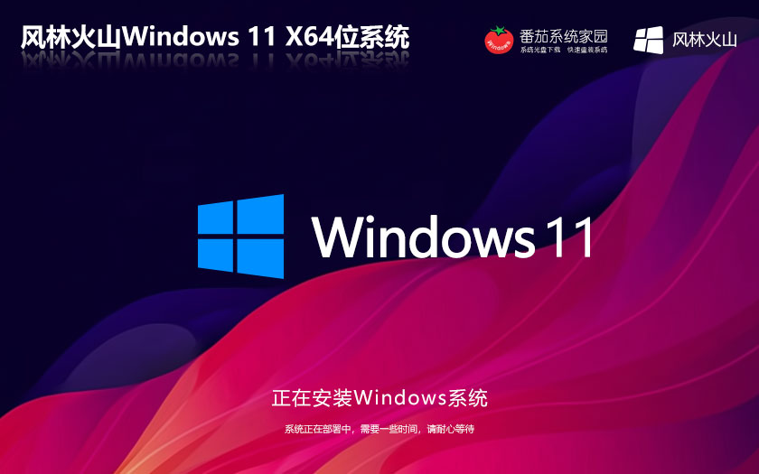 风林火山64位清爽版 Windows11纯净版下载 永久免费 官网镜像下载