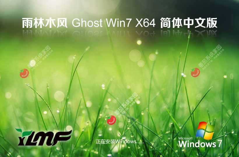雨林木风Windows7纯净版 x64位极速版下载 永久免费 ghost系统下载