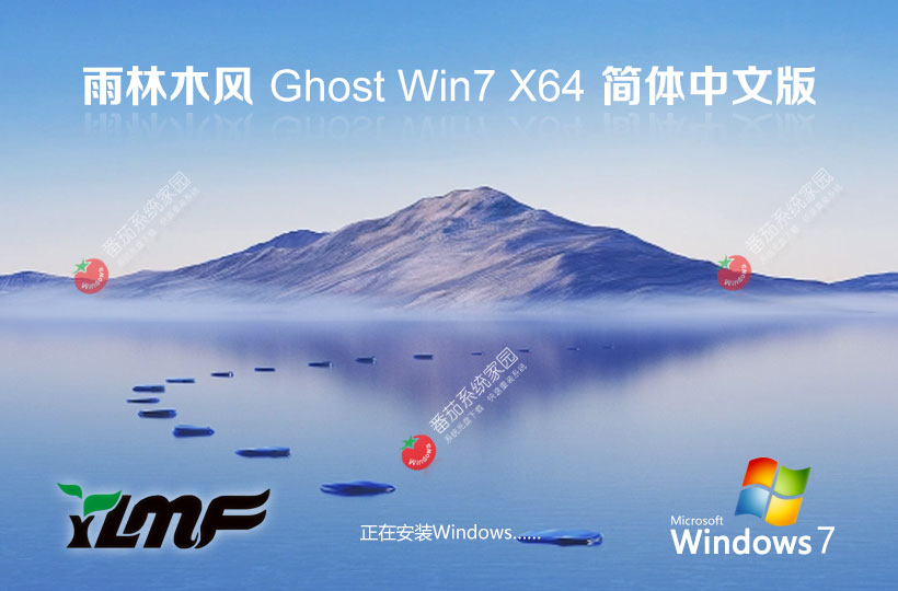 Windows7最新专业版下载 雨林木风 笔记本专用下载 x64位永久激活 v2023