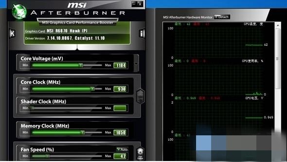 微星afterburner怎么显示帧数 msi afterburner怎么使用显示游戏即时帧率教程
