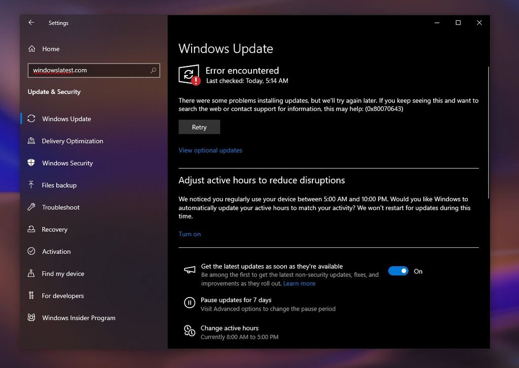 Windows 10更新故障：安装3月更新后系统意外推送去年10月更新