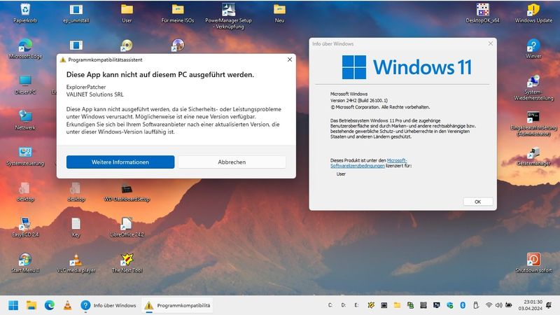 Windows 11 24H2对第三方修改工具施加限制，用户可通过重命名安装包巧妙规避