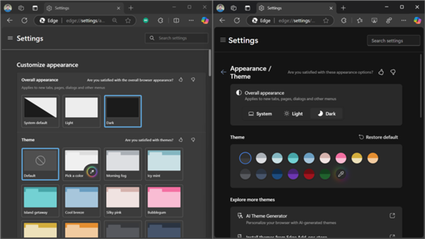 微软Edge设置页大变样!越来越像Chrome