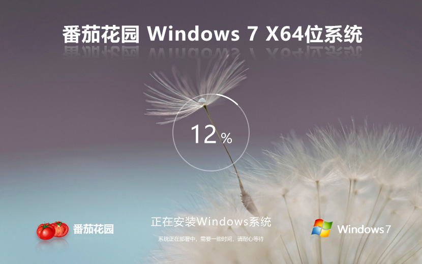番茄花园Windows7 64位 快速装机版