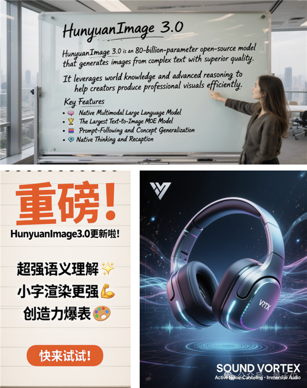 可能是目前效果最好的开源生图模型 混元生图3.0来了