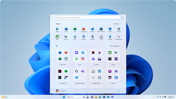 迄今为止最大改动！微软推送全新Windows 11开始菜单：两种新视图
