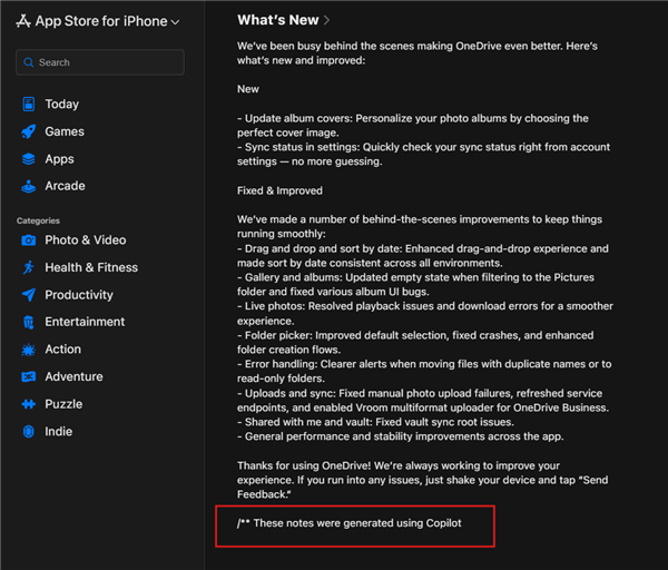 微软的小心思：借助苹果应用商店 免费推广自家Copilot