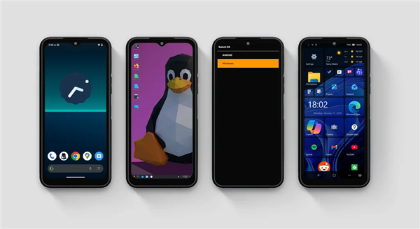 Windows Phone精神回归!新款手机同时支持Windows、Android和Linux