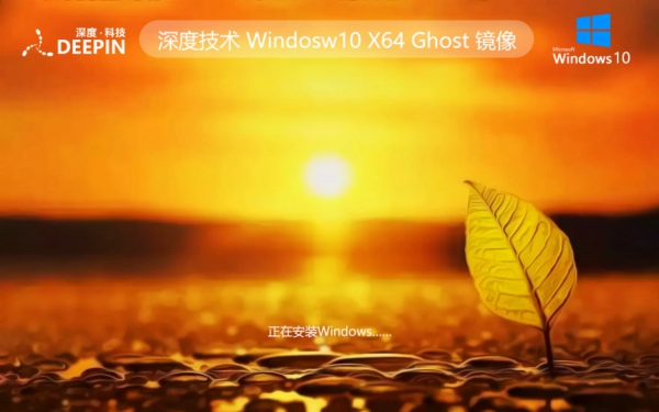 深度技术 Windows10 64位 专业版