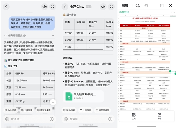小艺Claw能生成网站、帮发小红书:鸿蒙手机养虾也太香了