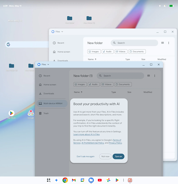 桌面版安卓来了！Google打造全新PC操作系统：界面细节首曝 比Windows如何