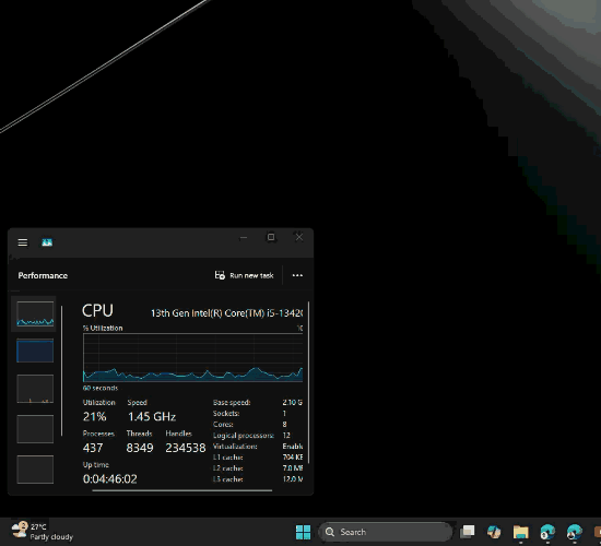 Windows 11 CPU加速更新已推送！实测：被动触发1-3秒鸡血模式 系统响应速度大增