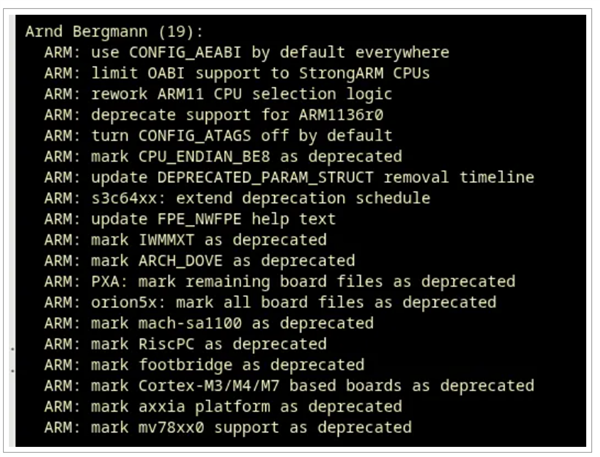 Linux不再惯着老古董了!一刀砍掉十几款ARM平台