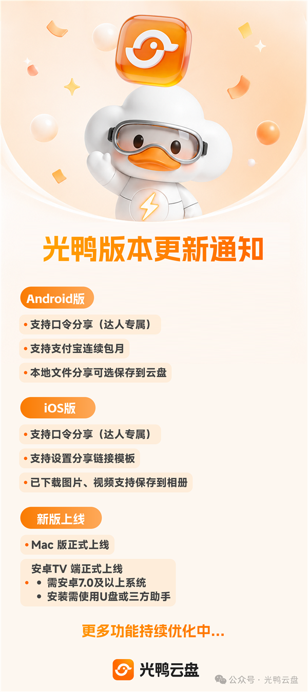 永久2TB空间免费领！迅雷光鸭云盘宣布Mac、TV端正式上线