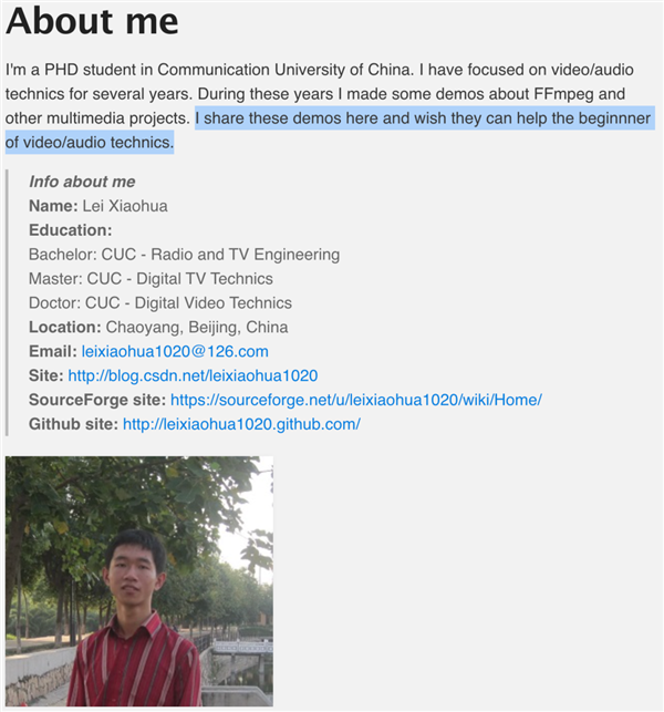 FFmpeg 9.0正式发布:代号Lei纪念中国开发者“雷神”雷霄骅