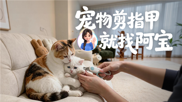 支付宝阿宝又有新技能了：8种宠物服务一句话下单