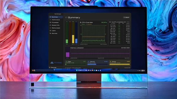 任务管理器重做!原作者出山打造赛博朋克新版:先上Mac后上Windows