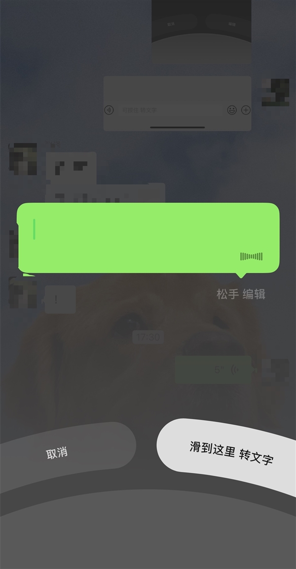 iPhone率先尝鲜!微信测试按住转文字新功能:有网友感觉不习惯