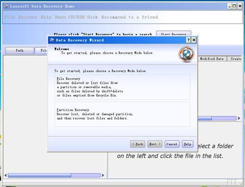 Lazesoft Recovery Suite截图