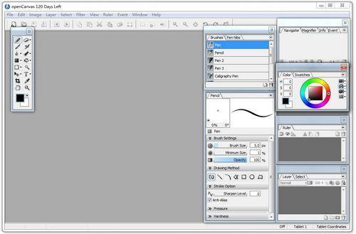 OpenCanvas截图