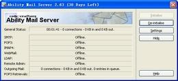 Ability Mail Server截图