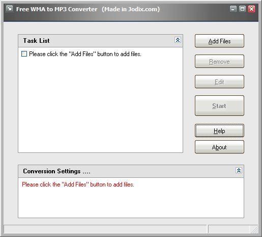 Jodix Free WMA to MP3 Converter