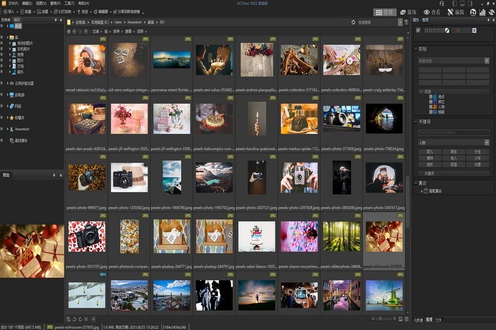 ACDSee 2022 家庭版截图