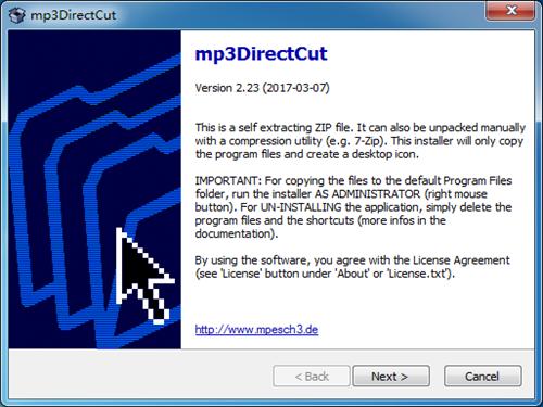 MP3 DirectCut截图