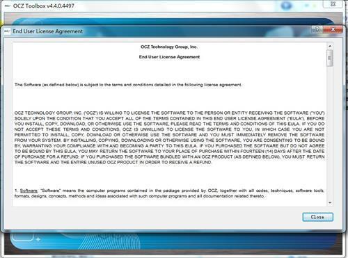 OCZ Toolbox截图
