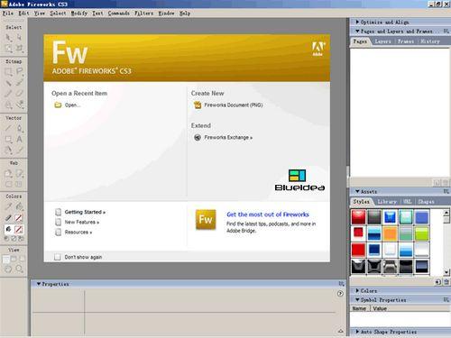 Adobe Fireworks截图