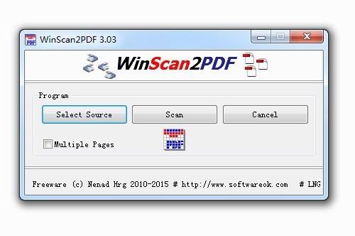 WinScan2PDF截图