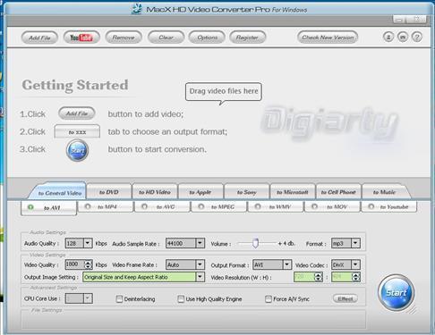 MacX HD Video Converter截图