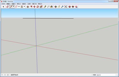 Google SketchUp截图