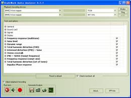 RightMark Audio Analyzer截图