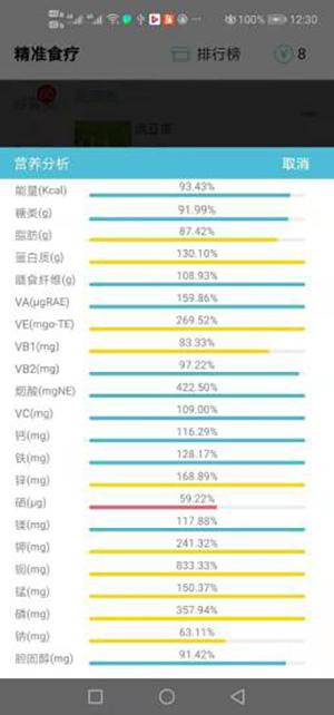 精准食疗