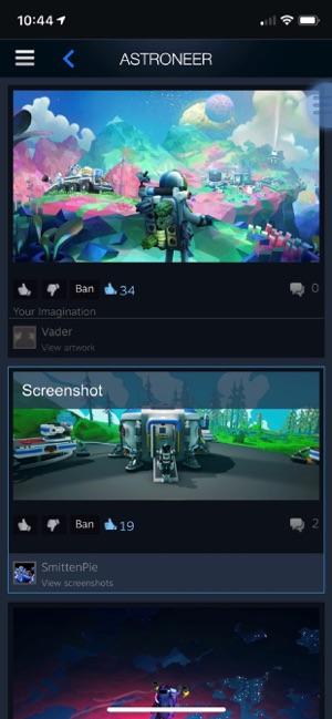 蒸汽平台手机端截图