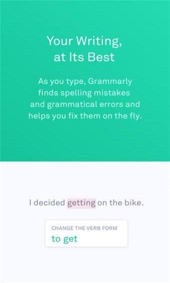 grammarly截图