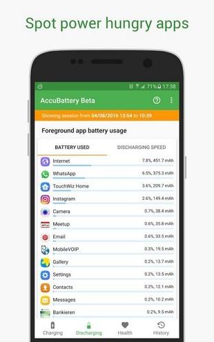 AccuBattery截图