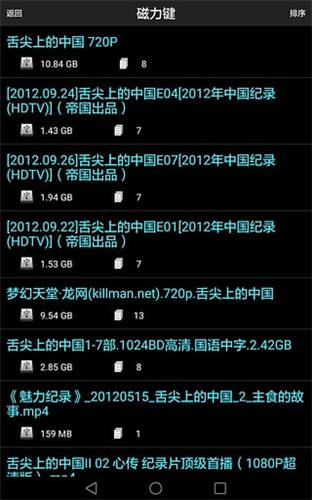 p2p searcher截图