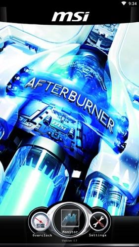 msi afterburner截图