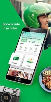 grab打车截图