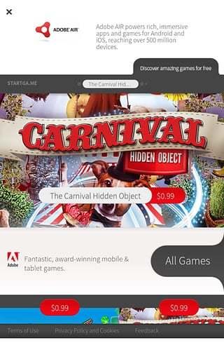 adobe air安卓截图