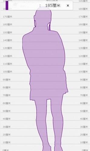 身高模拟对比软件截图
