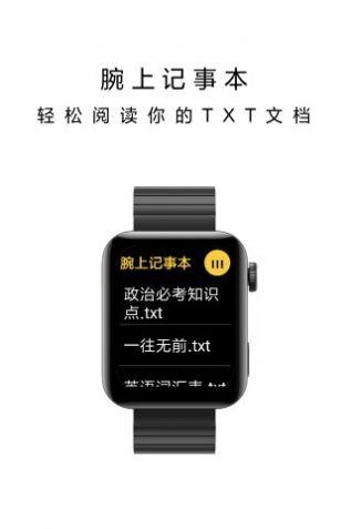 腕上记事本截图