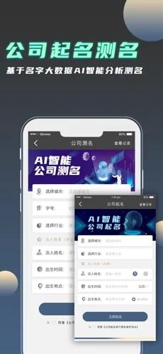公司取名软件截图