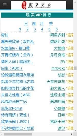 海棠文学城手机版截图