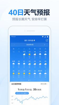 2345天气预报截图