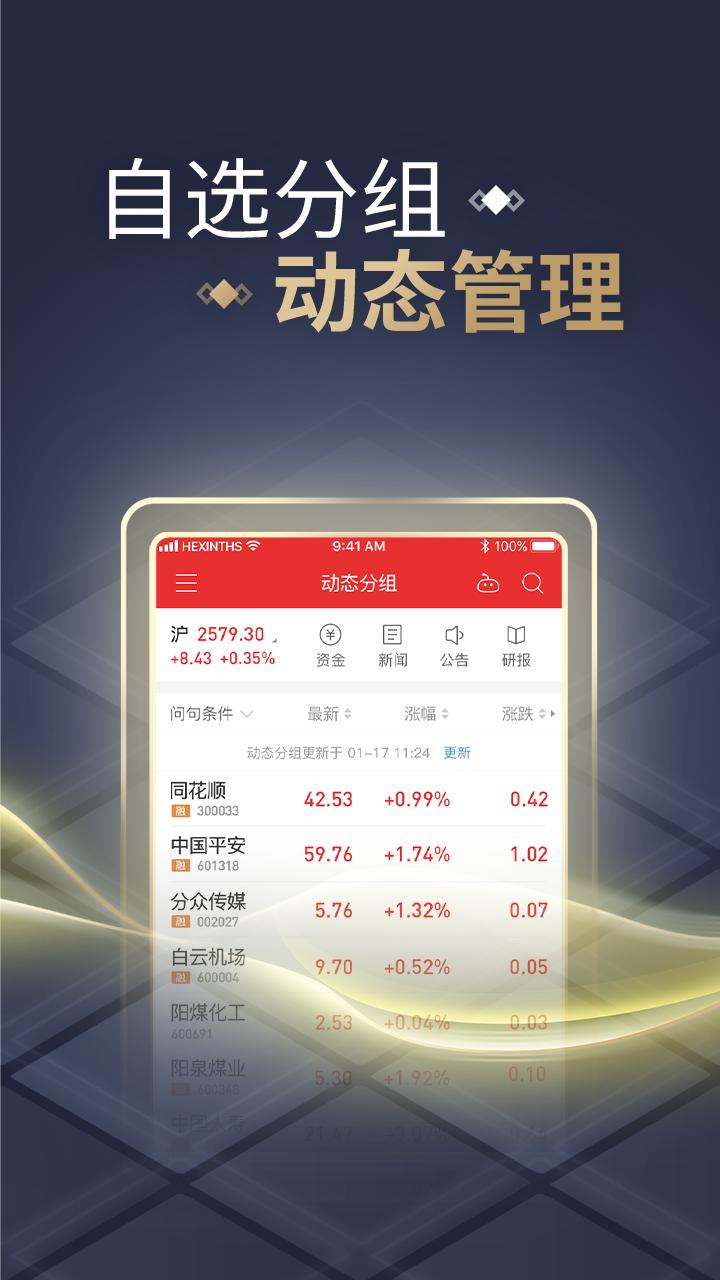同花顺截图